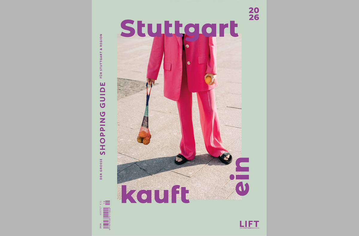 Titelbild von Stuttgart kauft ein - eine Frau mit Einkaufstaschen