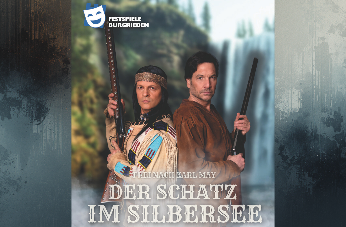 Man sieht Winnetou und Old Shatterhand